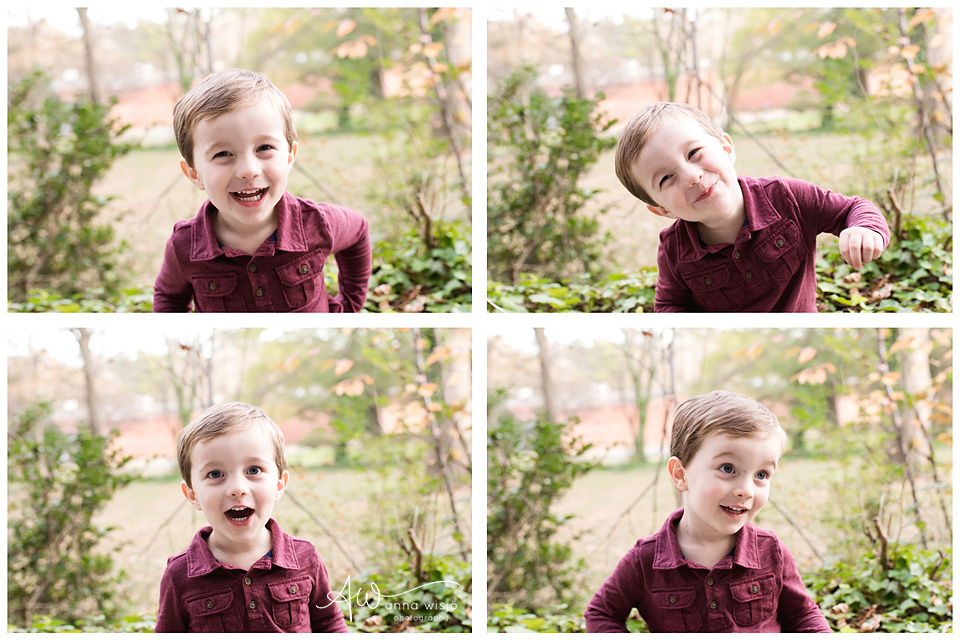 Will's funny faces | Mooresville Family Photographer