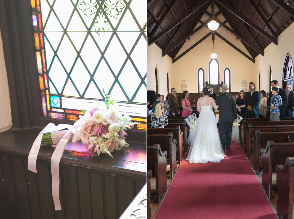 Ritz-Carlton & St Mary's Chapel Intimate Charlotte Wedding