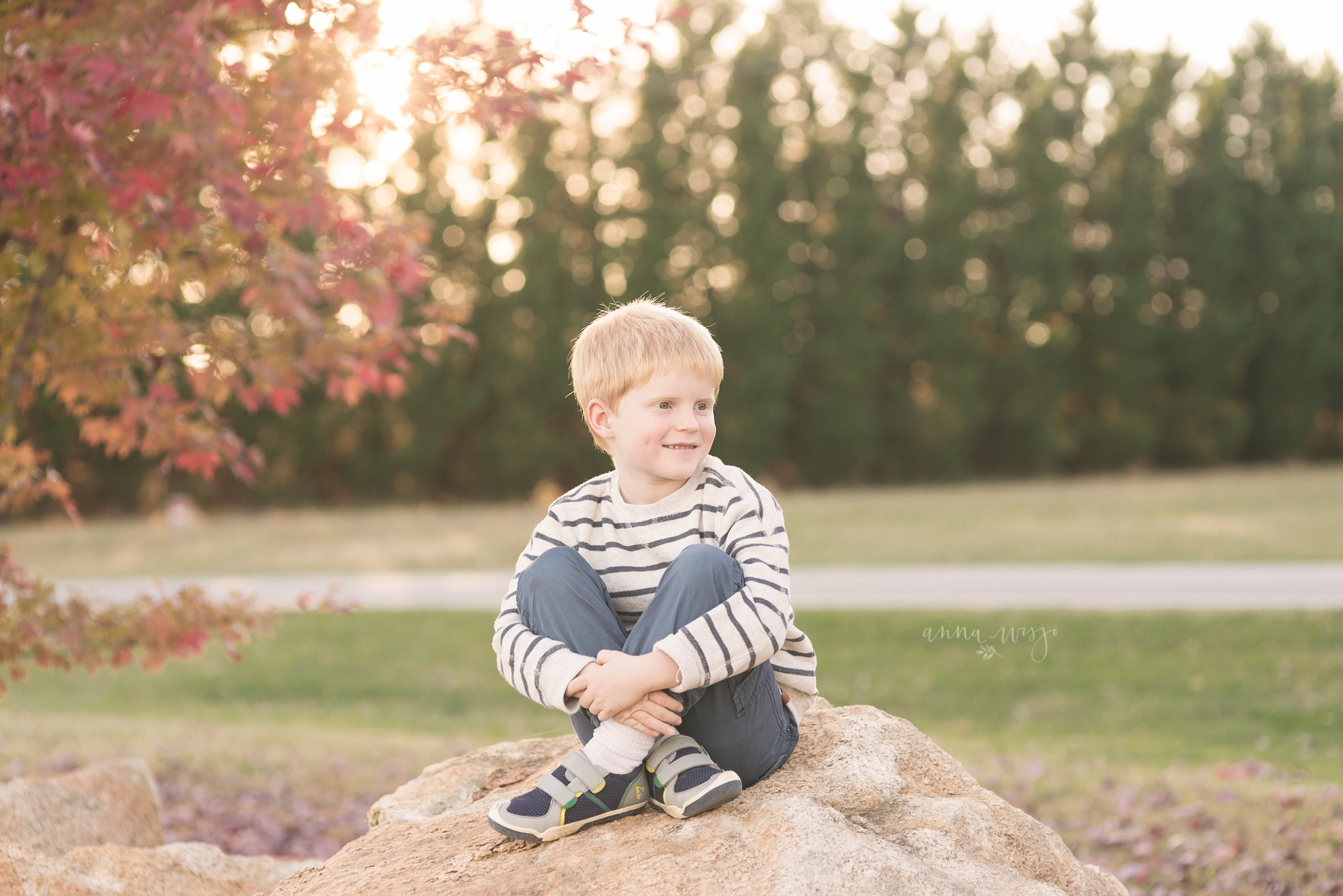 Elliott-fall holiday images | Denver NC Child Photographer