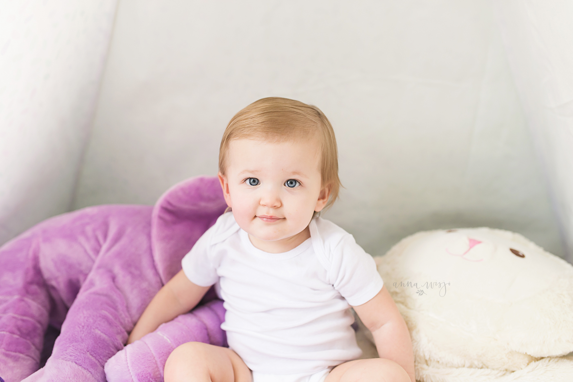 Lillian One Year | Charlotte Baby Photographer | Anna Wisjo Photography