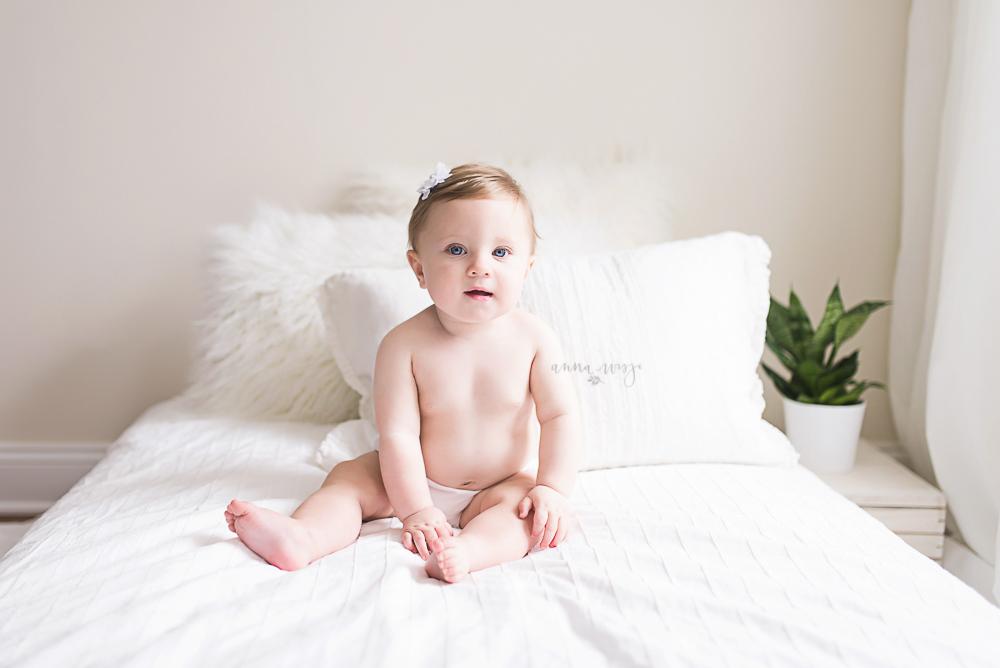 Tenley's 6 month session | Charlotte Baby Photographer