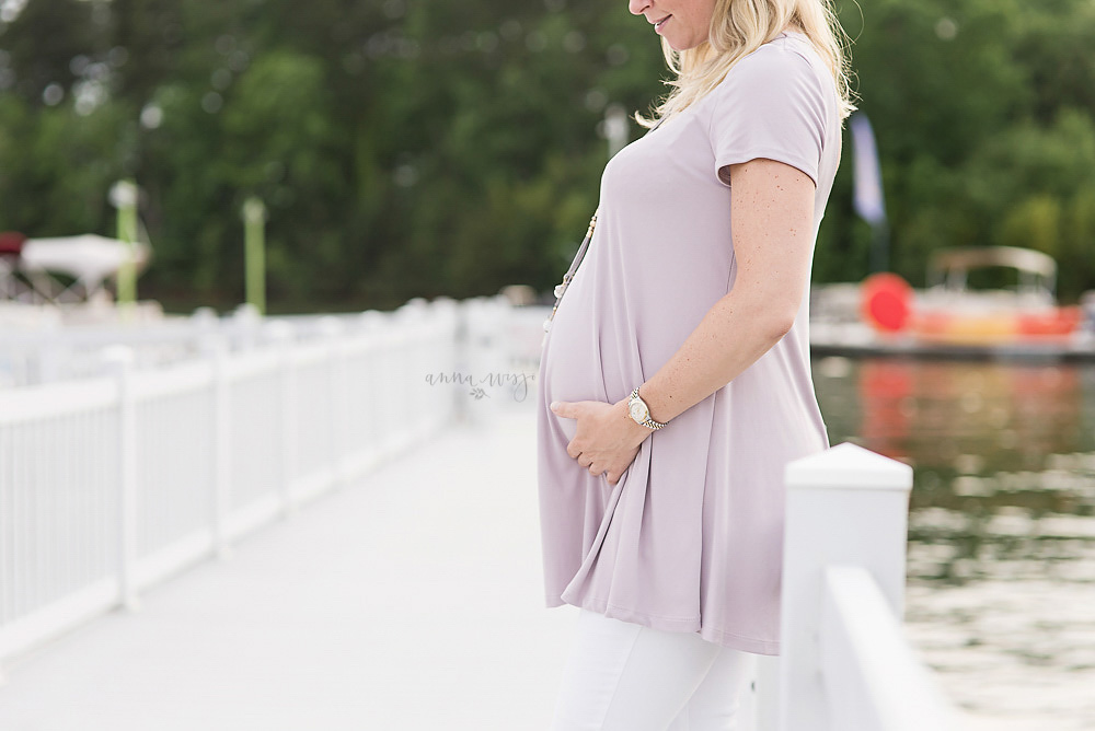 Lake Norman Maternity Session | Anna Wisjo Photography