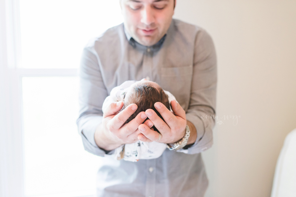 Charlotte Lifestyle Newborn Photographer | Baby Micah | Anna Wisjo Photography