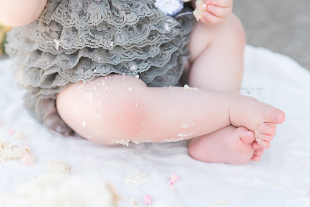 Adeline turns one | Charlotte Baby Photographer