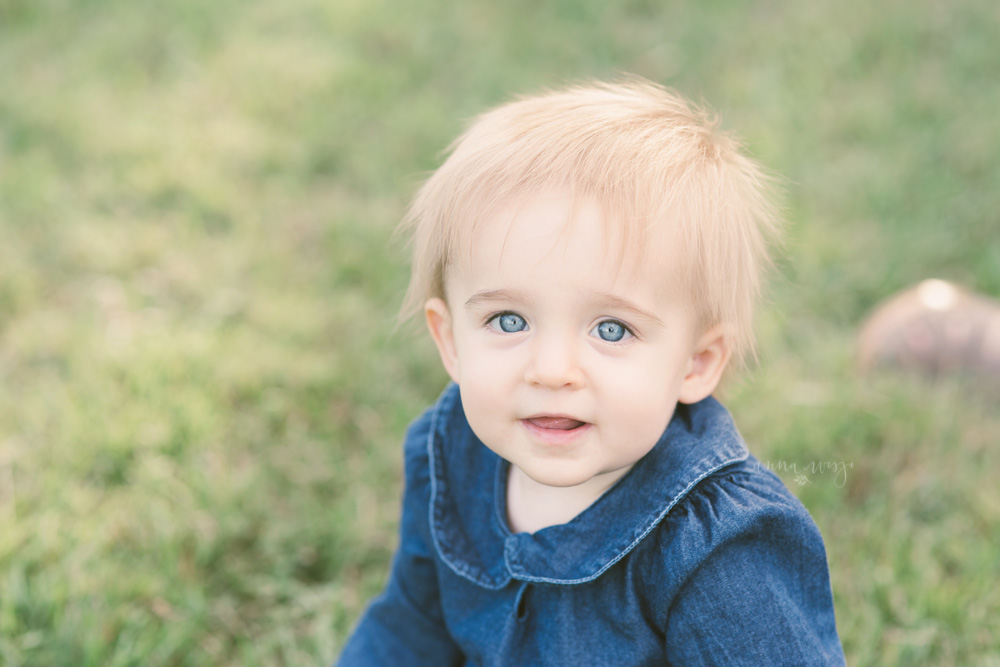 Emilia one year old | Charlotte baby photographer | Anna Wisjo Photography
