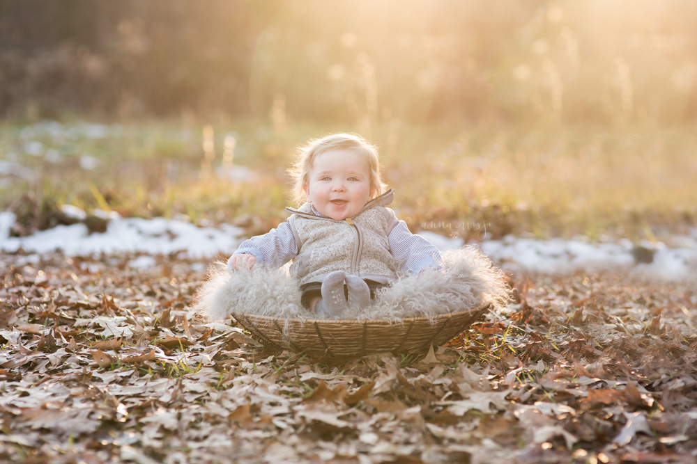 Carter in the sun | Lincolnton Baby Photographer