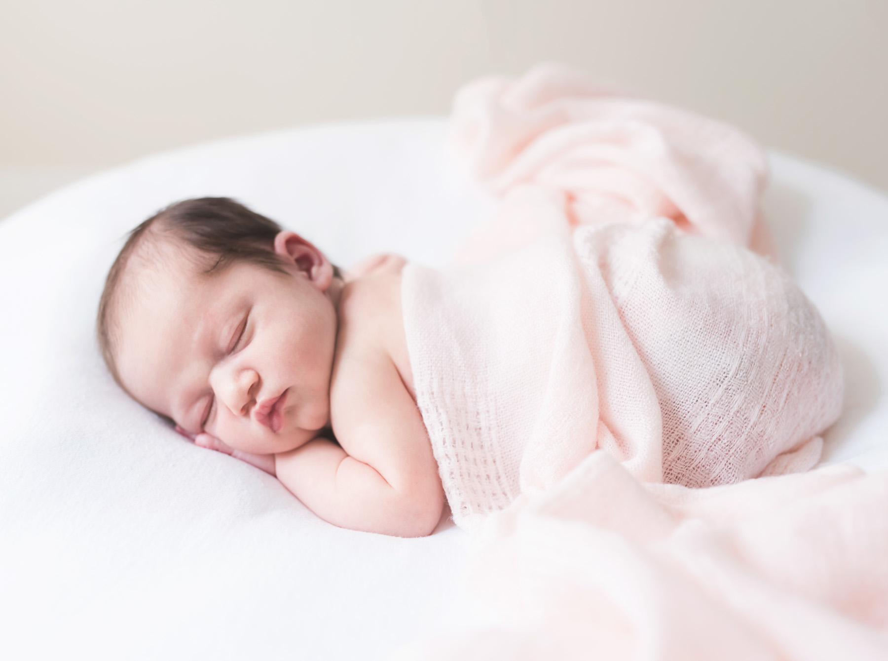 baby in pink | Charlotte Newborn Photographer | Anna Wisjo Photography