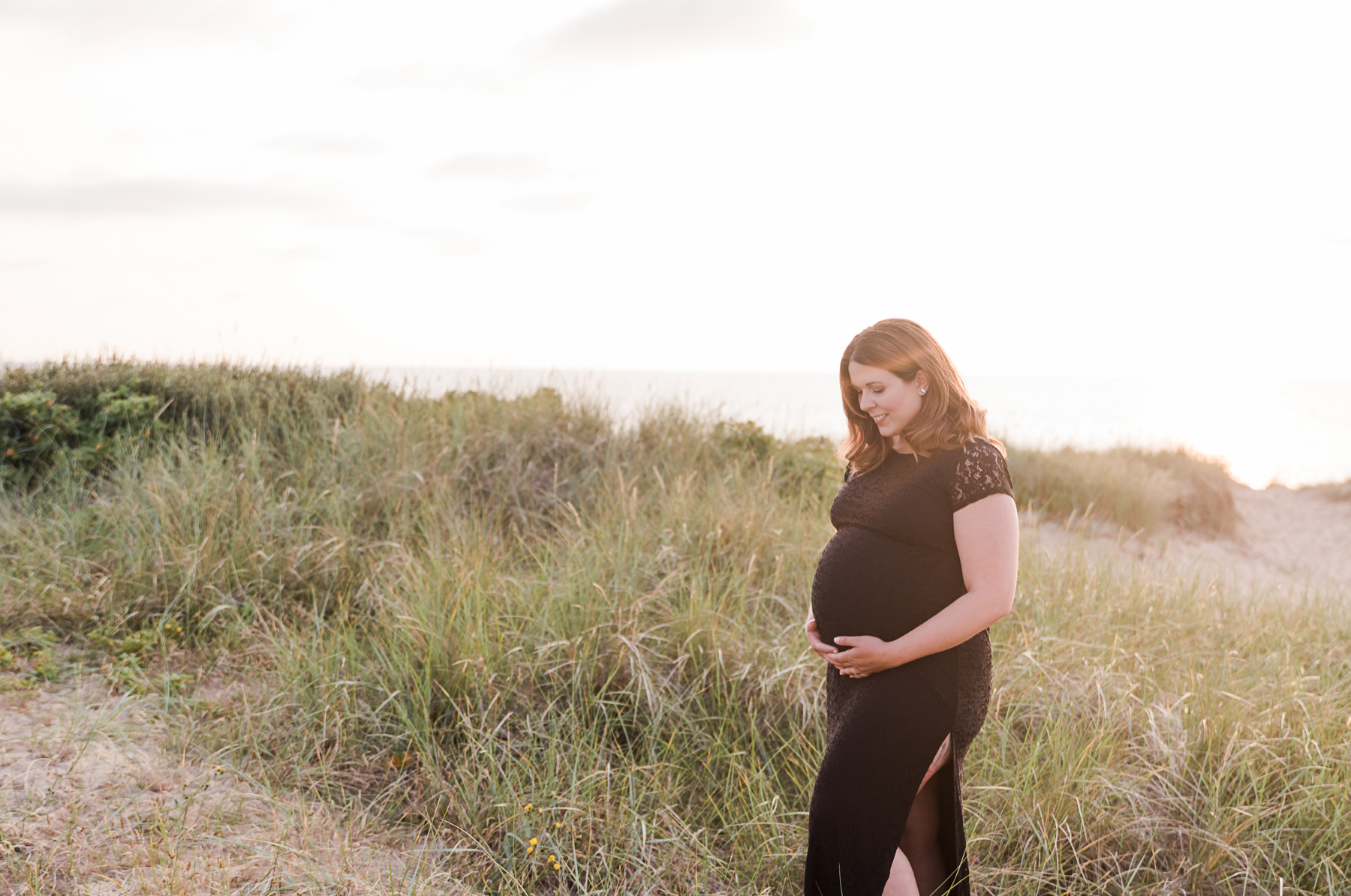Maternity at Tylosand beach | Halmstad Gravidfotograf