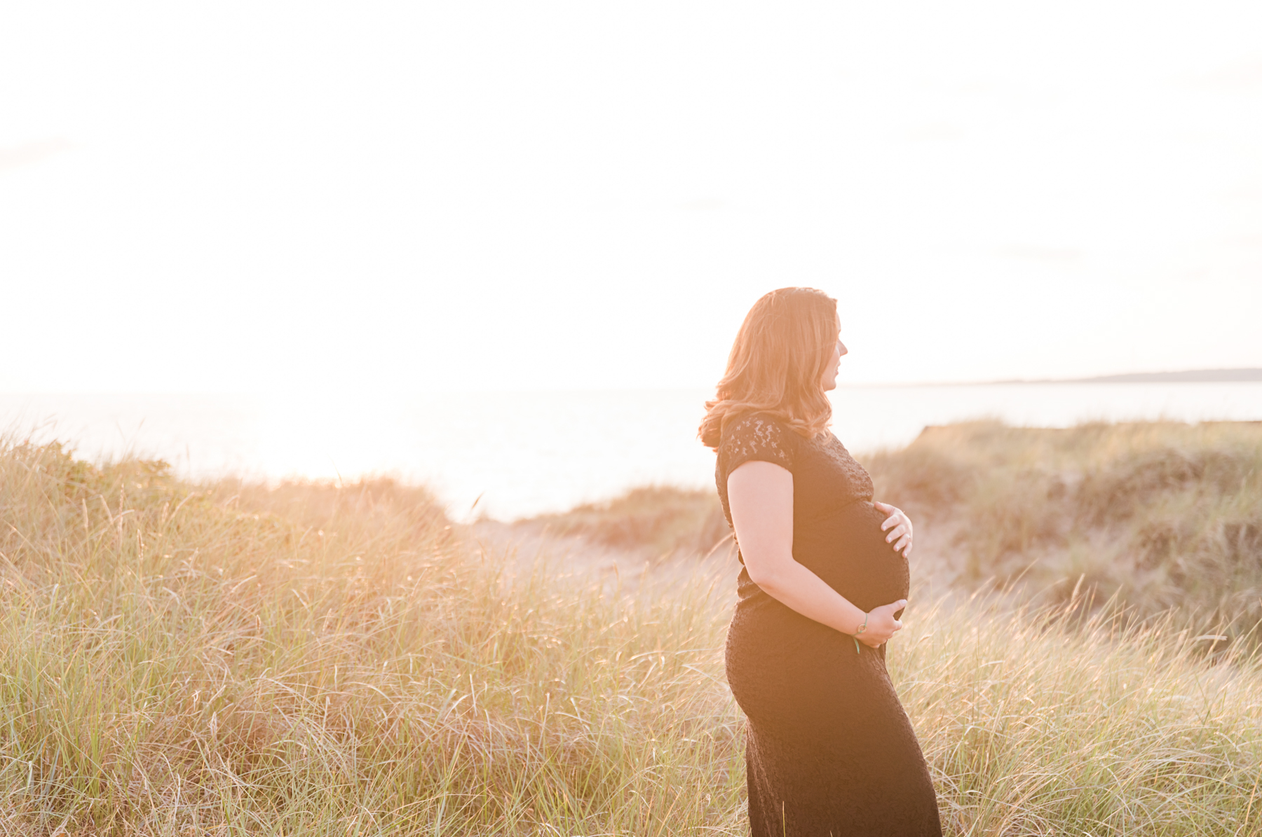 Maternity at Tylosand beach | Halmstad Gravidfotograf