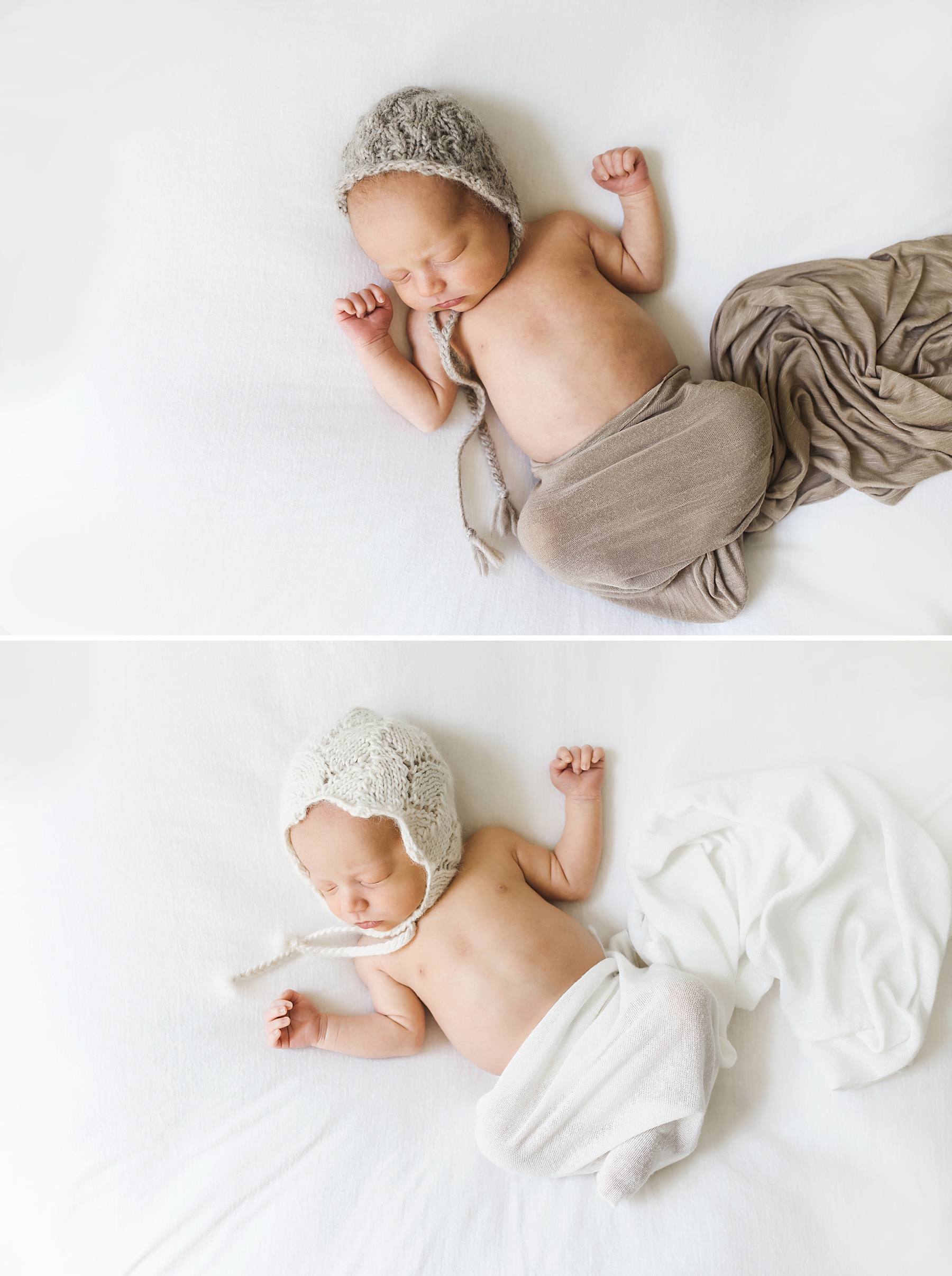 Twin Studio Newborn Session | Anna Wisjo Photography