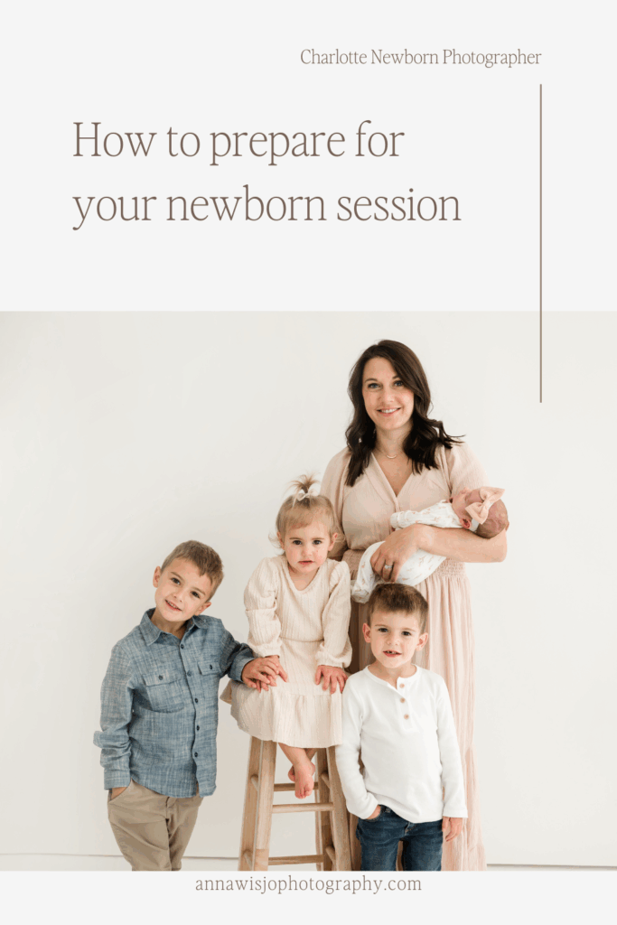 How to prepare for your newborn session with Anna Wisjo Photography